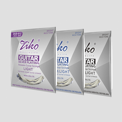 DUS系列镀银色民谣吉他琴弦